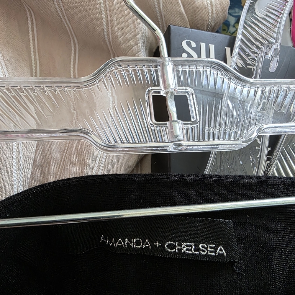 Amanda & Chelsea Elegant Black Pants